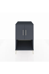 Kronos Komodin 2 Raflı 2 Kapaklı 60x59x96