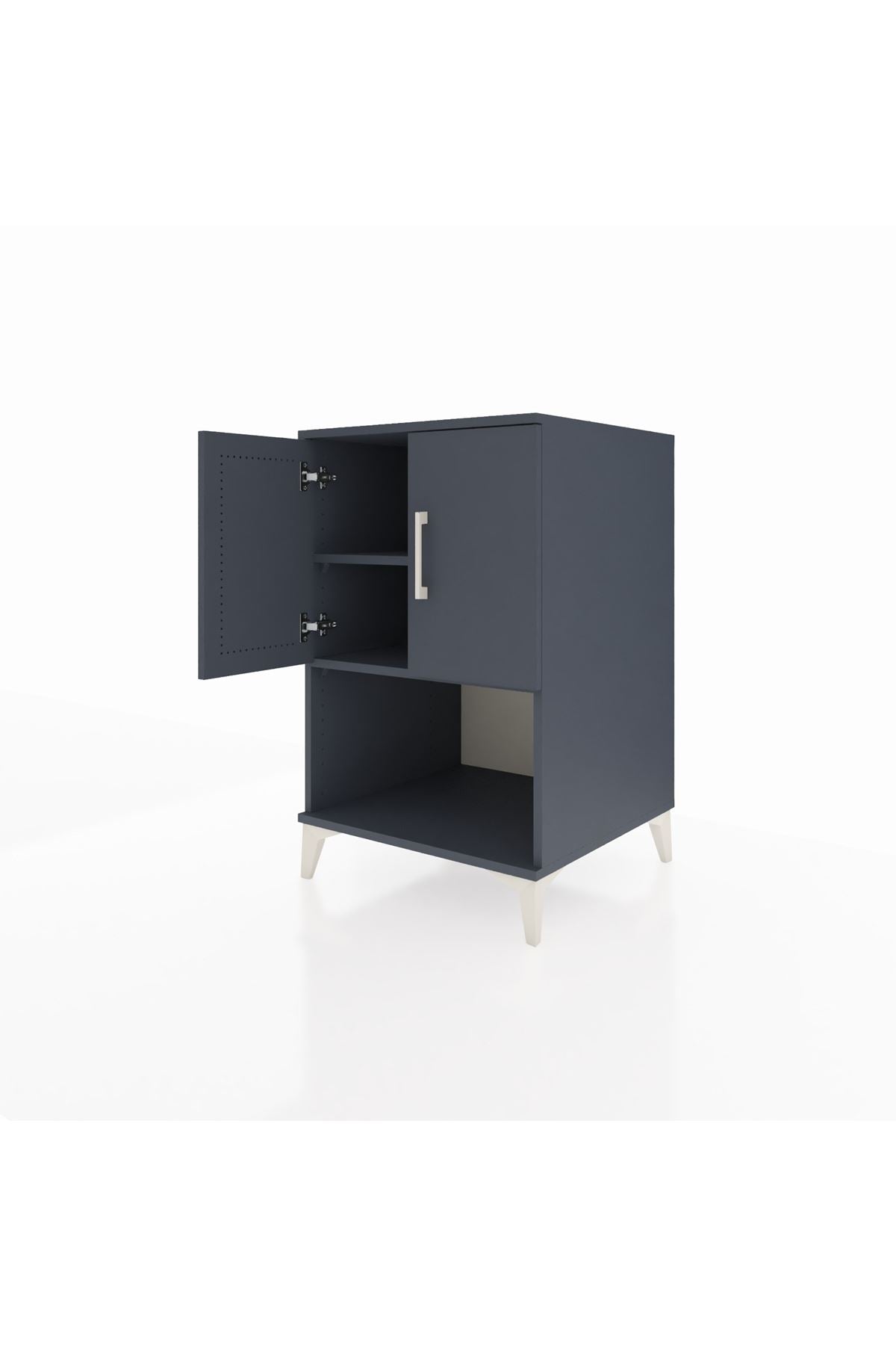 Kronos Komodin 2 Raflı 2 Kapaklı 60x59x96 - S80M033V5C