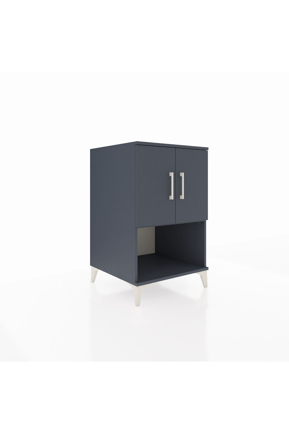 Kronos Komodin 2 Raflı 2 Kapaklı 60x59x96 - S80M033V5C