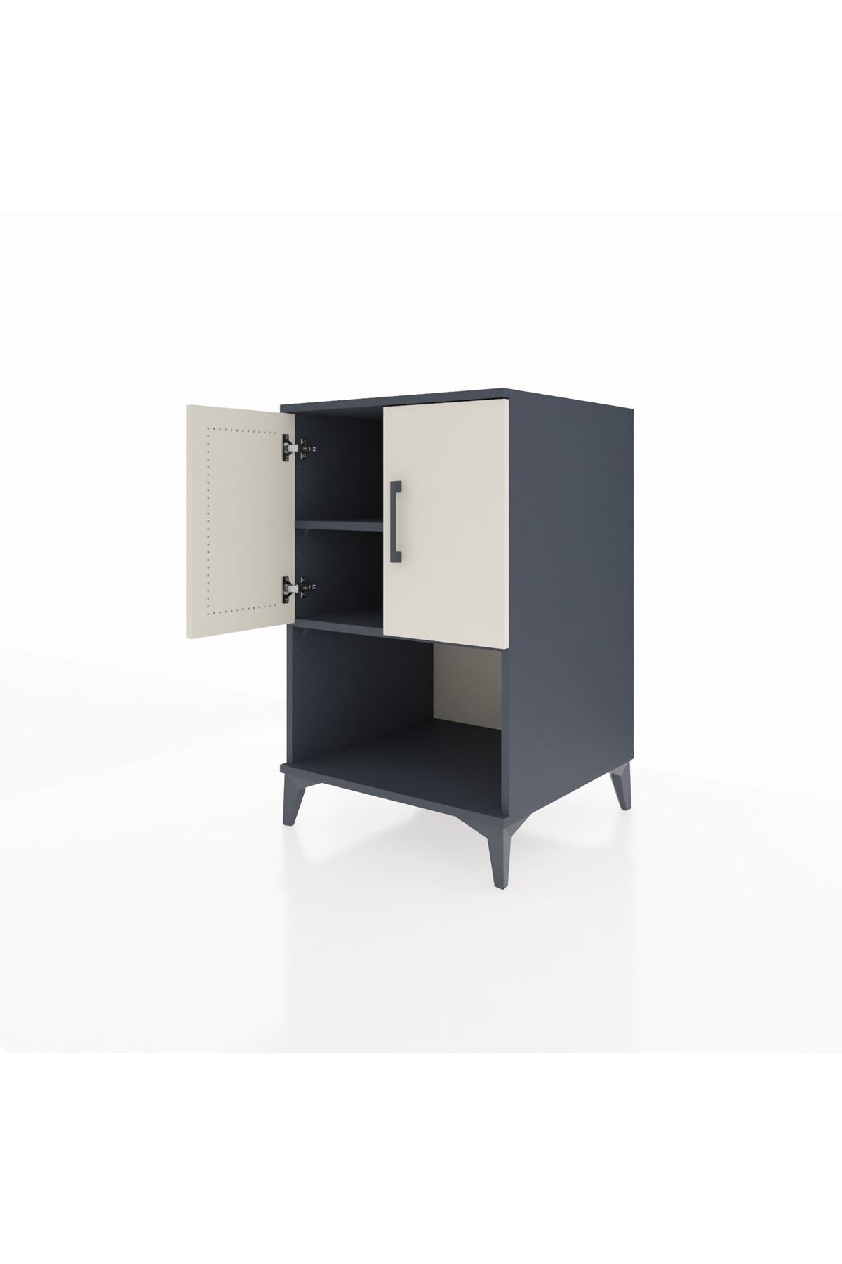 Kronos Komodin 2 Raflı 2 Kapaklı 60x59x96 - S80M033V4C