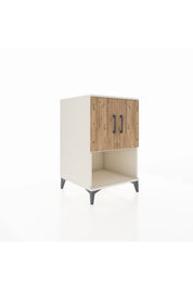 Kronos Komodin 2 Raflı 2 Kapaklı 60x59x96 - S80M033V3C