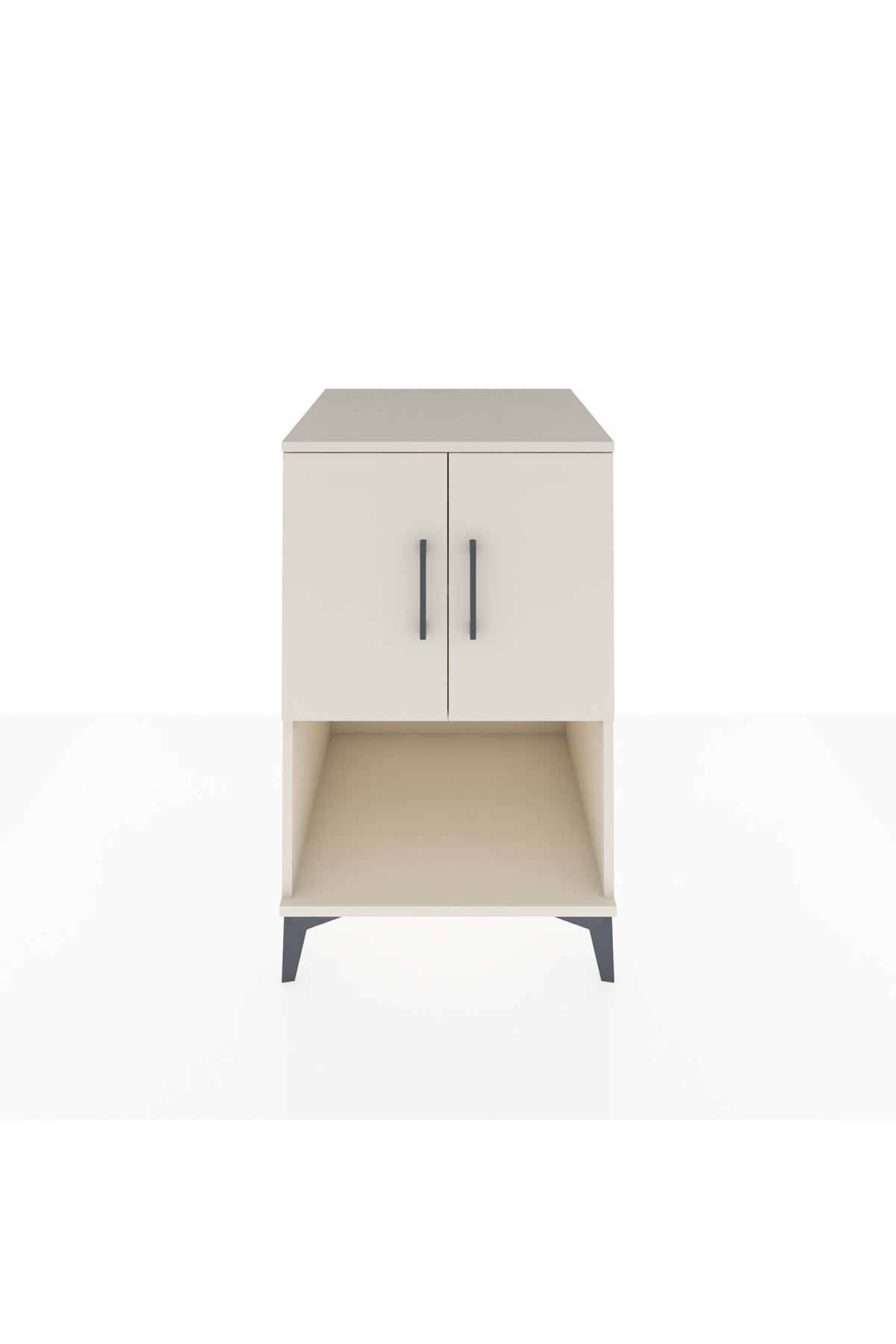 Kronos Komodin 2 Raflı 2 Kapaklı 60x59x96 - S80M033V1C