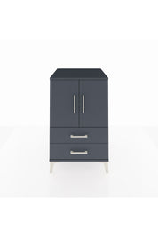 Kronos Komodin 2 Raflı 2 Çekmeceli 2 Kapaklı 60x59x96 - S80M032V5C