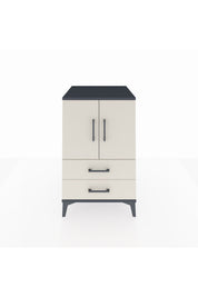 Kronos Komodin 2 Raflı 2 Çekmeceli 2 Kapaklı 60x59x96 - S80M032V4C