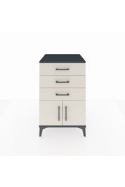 Kronos Komodin 3 Çekmeceli 2 Kapaklı 60x59x96 - S80M024V4C