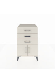 Kronos Komodin 3 Çekmeceli 2 Kapaklı 60x59x96 - S80M024V1C