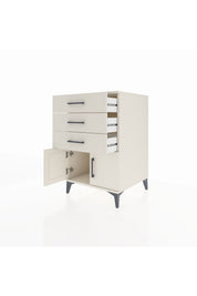 Kronos Komodin 3 Çekmeceli 2 Kapaklı 60x59x96 - S80M024V1C