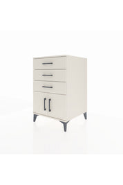 Kronos Komodin 3 Çekmeceli 2 Kapaklı 60x59x96 - S80M024V1C