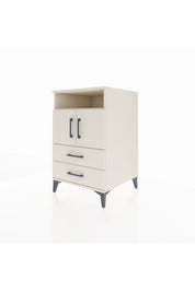Kronos Komodin 2 Raflı 2 Çekmeceli 2 Kapaklı 60x59x96 - S80M023V1C