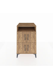 Kronos Komodin 2 Raflı 4 Kapaklı 60x59x96 - S80M022V9C
