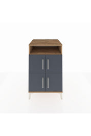 Kronos Komodin 2 Raflı 4 Kapaklı 60x59x96 - S80M022V8C