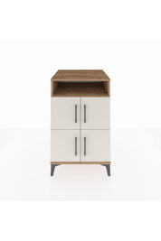 Kronos Komodin 2 Raflı 4 Kapaklı 60x59x96 - S80M022V7C