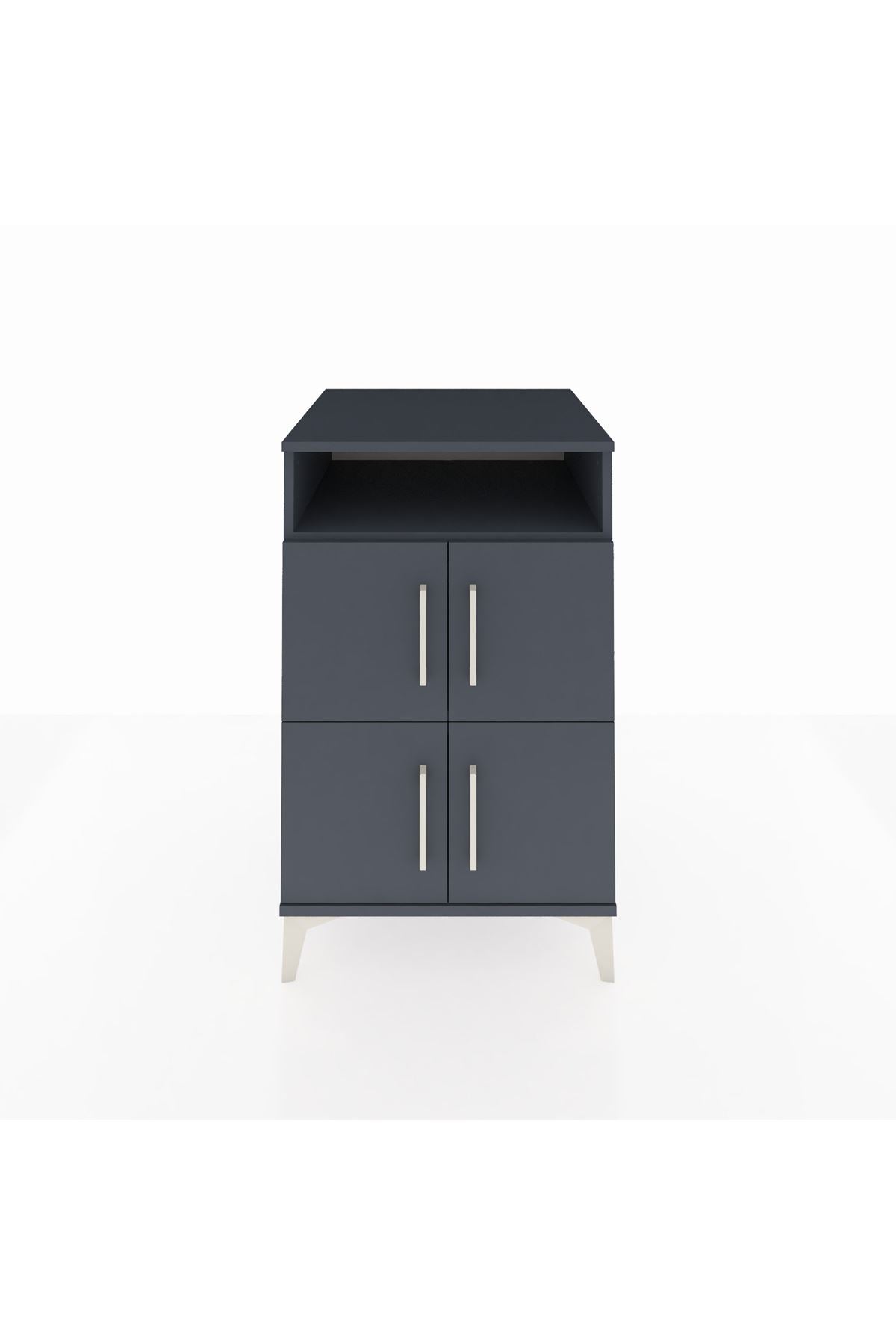 Kronos Komodin 2 Raflı 4 Kapaklı 60x59x96 - S80M022V5C
