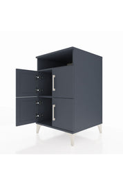 Kronos Komodin 2 Raflı 4 Kapaklı 60x59x96 - S80M022V5C