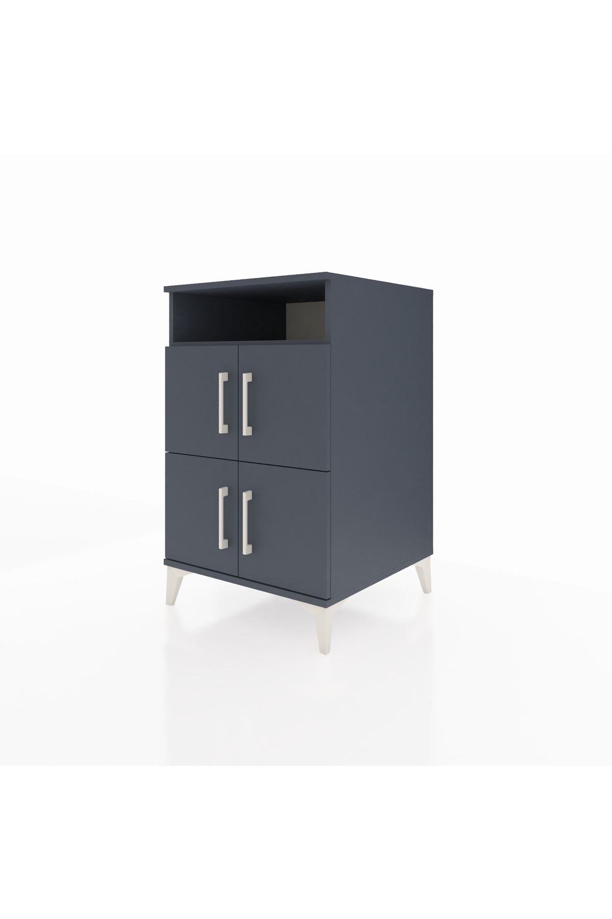 Kronos Komodin 2 Raflı 4 Kapaklı 60x59x96 - S80M022V5C
