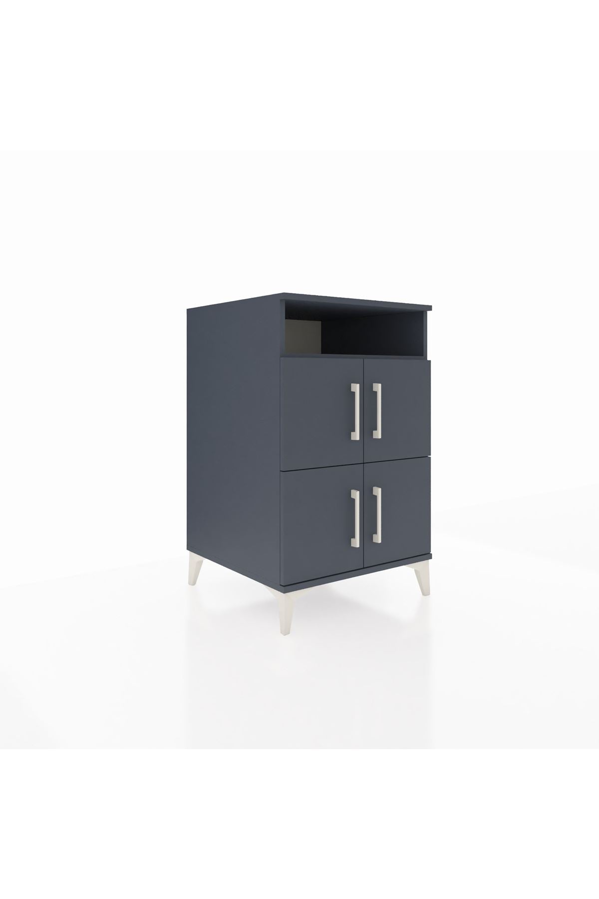 Kronos Komodin 2 Raflı 4 Kapaklı 60x59x96 - S80M022V5C