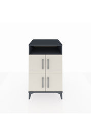 Kronos Komodin 2 Raflı 4 Kapaklı 60x59x96 - S80M022V4C