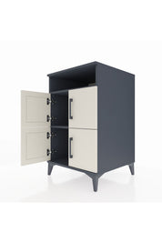 Kronos Komodin 2 Raflı 4 Kapaklı 60x59x96 - S80M022V4C