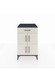 Kronos Komodin Tek Raflı Tek Çekmeceli 4 Kapaklı 60x59x96 - S80M021V4C