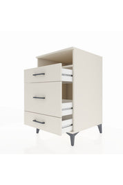 Kronos Komodin Tek Raflı 3 Çekmeceli 60x59x96 - S80M018V1C