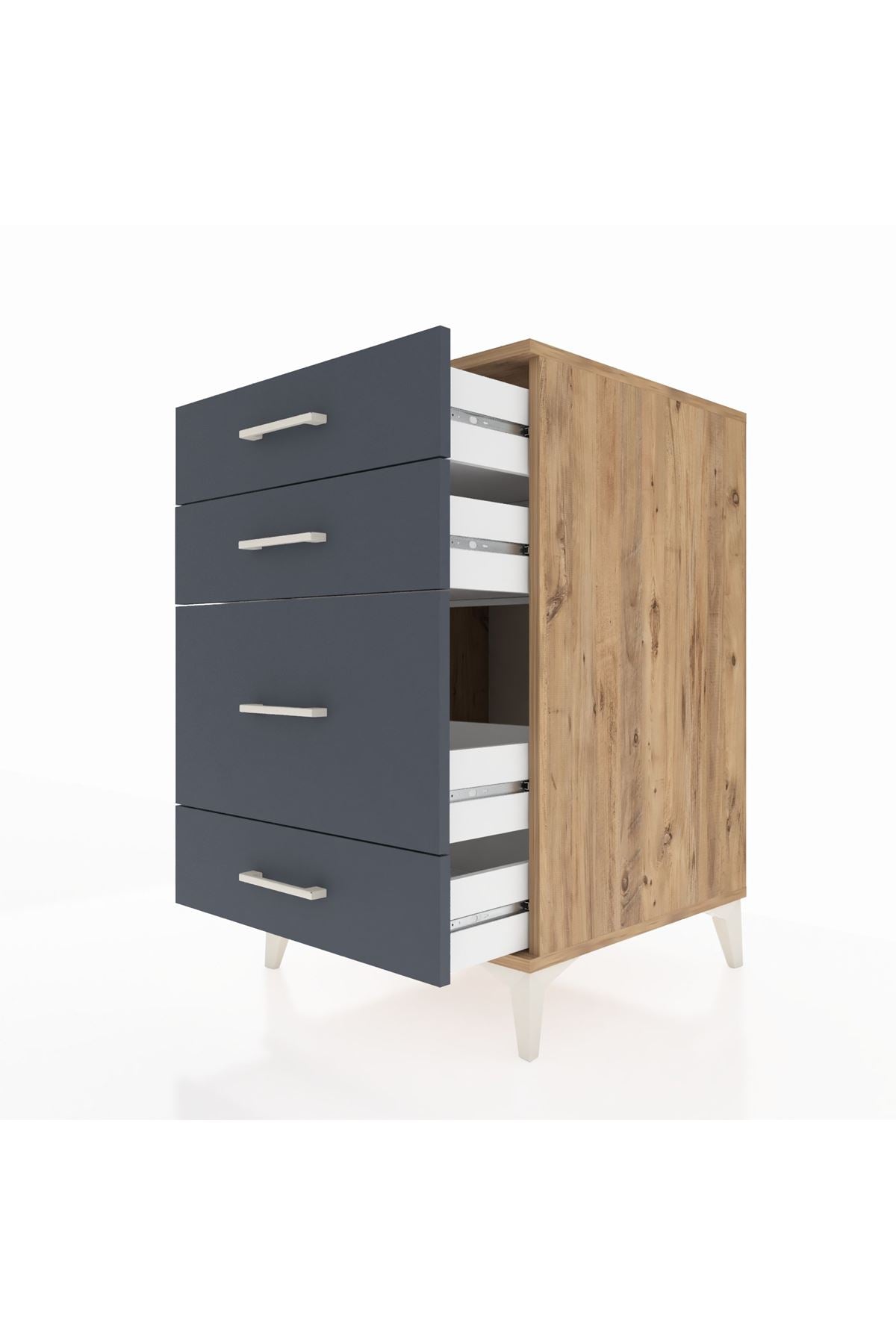 Kronos Komodin 4 Çekmeceli 60x59x96 - S80M017V8C