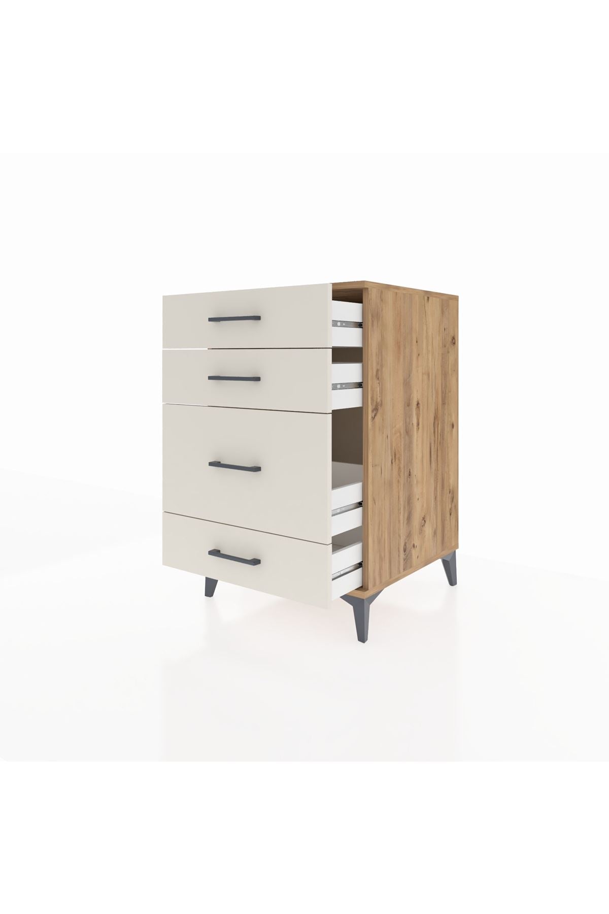 Kronos Komodin 4 Çekmeceli 60x59x96 - S80M017V7C