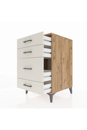Kronos Komodin 4 Çekmeceli 60x59x96 - S80M017V7C