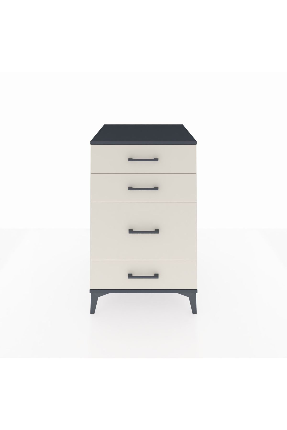 Kronos Komodin 4 Çekmeceli 60x59x96 - S80M017V4C