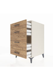 Kronos Komodin 4 Çekmeceli 60x59x96 - S80M017V3C