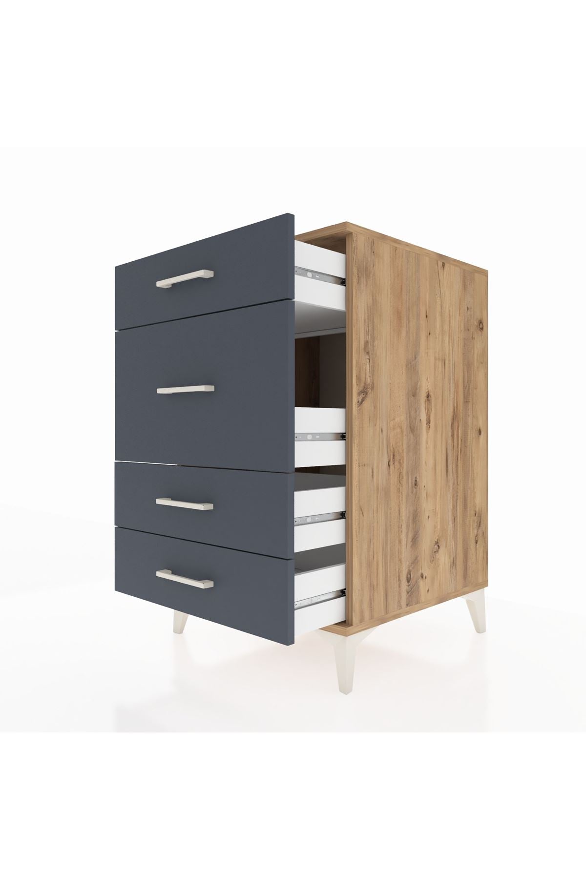 Kronos Komodin 4 Çekmeceli 60x59x96 - S80M015V8C