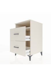 Kronos Komodin Tek Raflı 2 Çekmeceli 60x59x96 - S80M014V1C