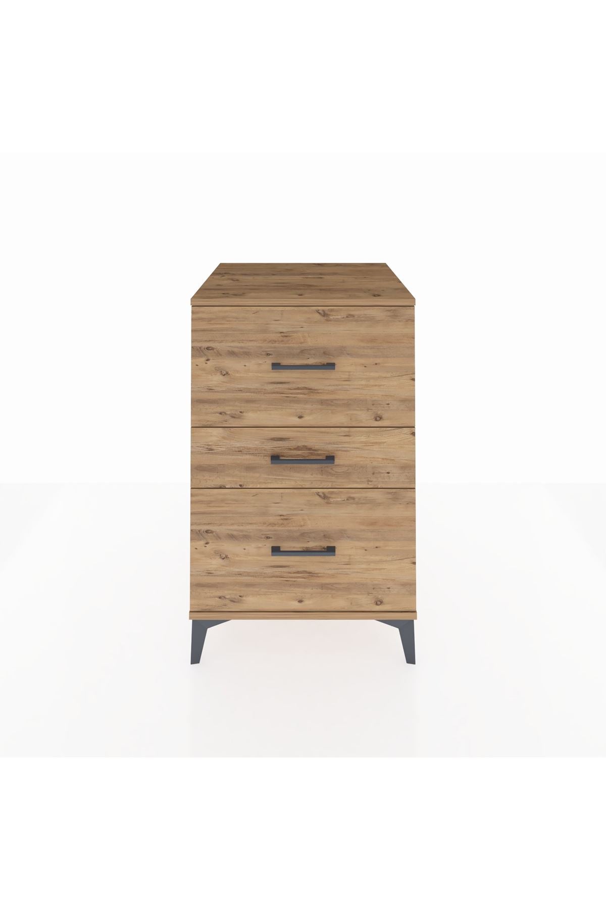 Kronos Komodin 3 Çekmeceli 60x59x96 - S80M013V9C
