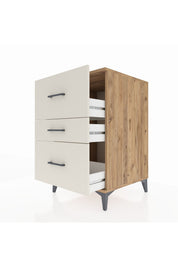 Kronos Komodin 3 Çekmeceli 60x59x96 - S80M013V7C