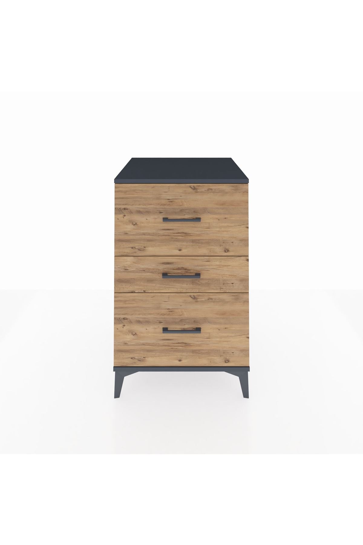 Kronos Komodin 3 Çekmeceli 60x59x96 - S80M013V6C