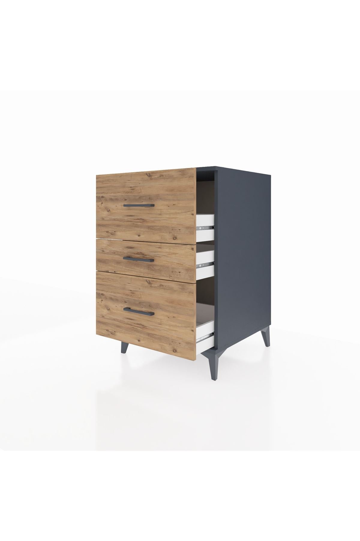 Kronos Komodin 3 Çekmeceli 60x59x96 - S80M013V6C
