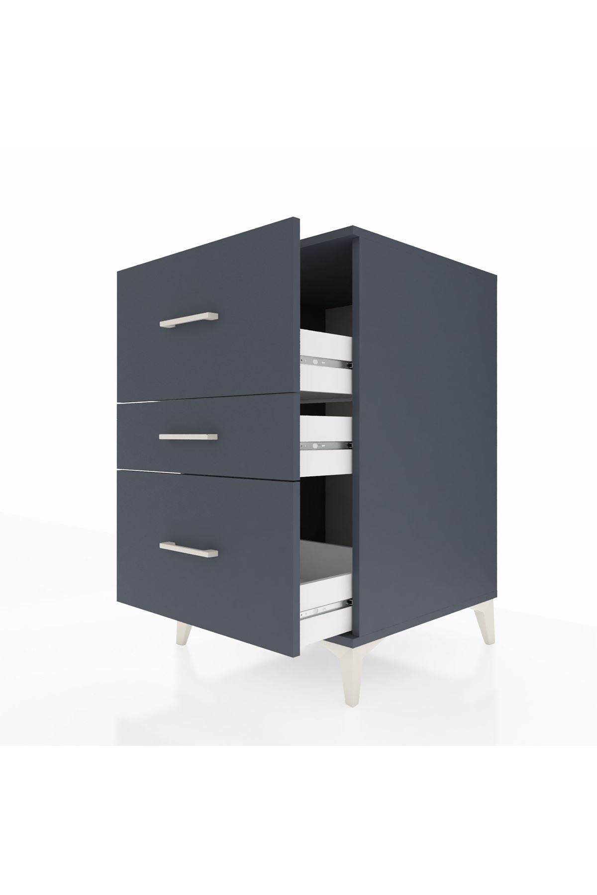 Kronos Komodin 3 Çekmeceli 60x59x96 - S80M013V5C