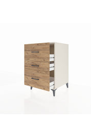 Kronos Komodin 3 Çekmeceli 60x59x96 - S80M013V3C