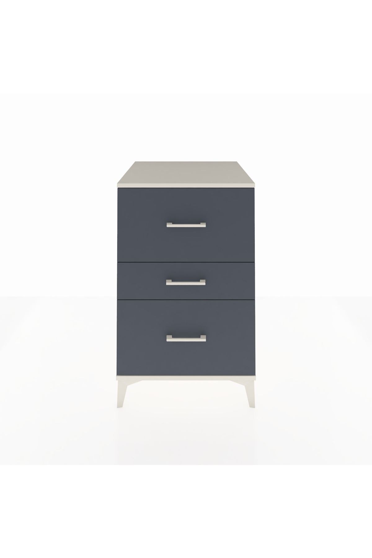 Kronos Komodin 3 Çekmeceli 60x59x96 - S80M013V2C
