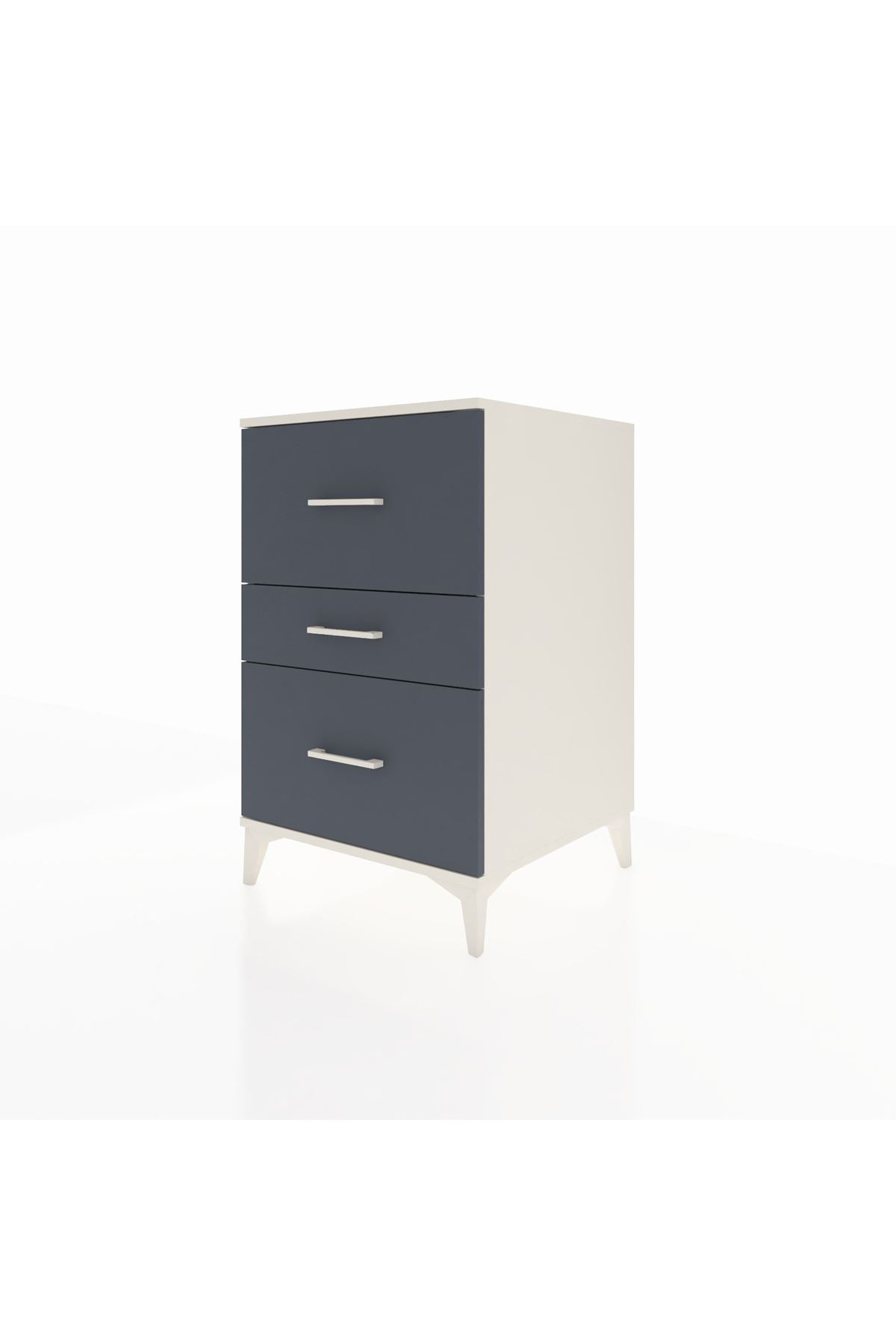 Kronos Komodin 3 Çekmeceli 60x59x96 - S80M013V2C