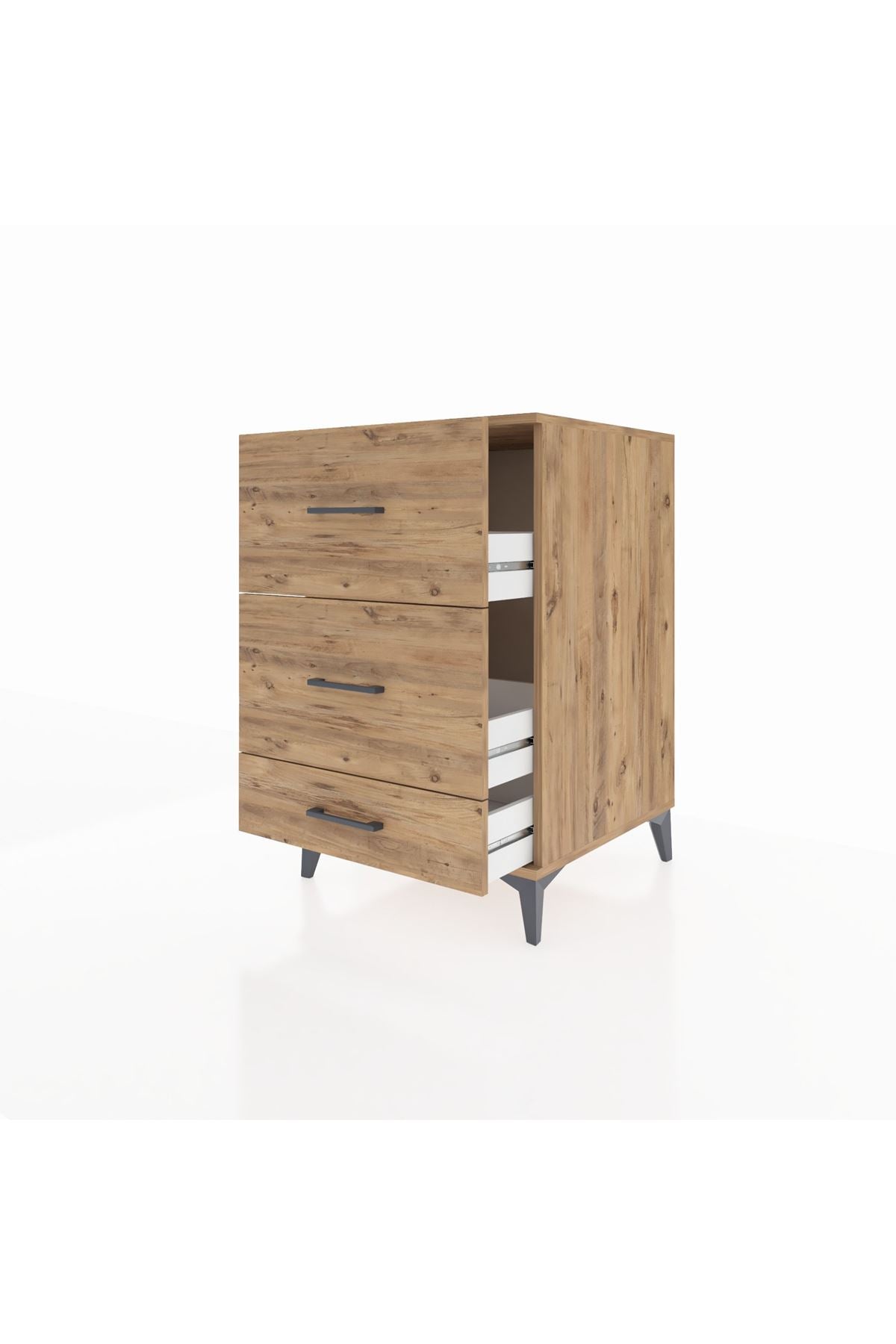 Kronos Komodin 3 Çekmeceli 60x59x96 - S80M012V9C