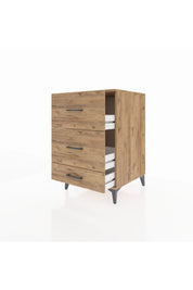 Kronos Komodin 3 Çekmeceli 60x59x96 - S80M012V9C