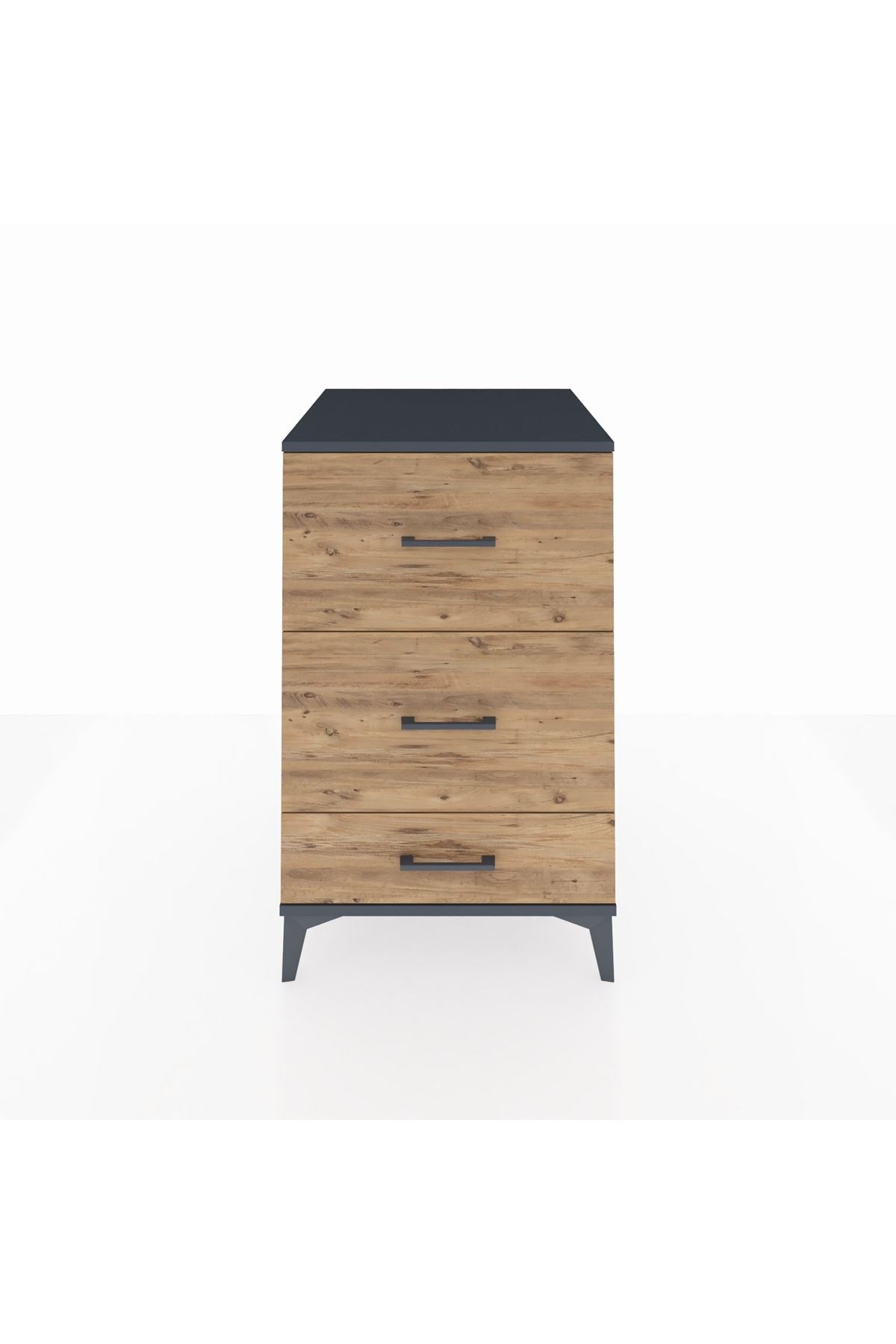 Kronos Komodin 3 Çekmeceli 60x59x96 - S80M012V6C