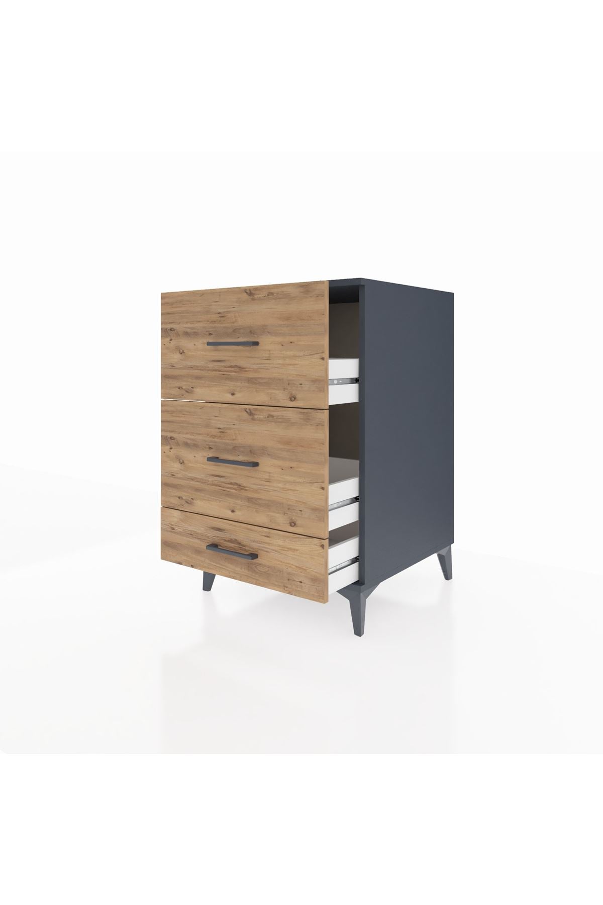 Kronos Komodin 3 Çekmeceli 60x59x96 - S80M012V6C