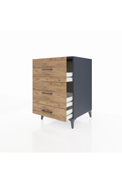 Kronos Komodin 3 Çekmeceli 60x59x96 - S80M012V6C