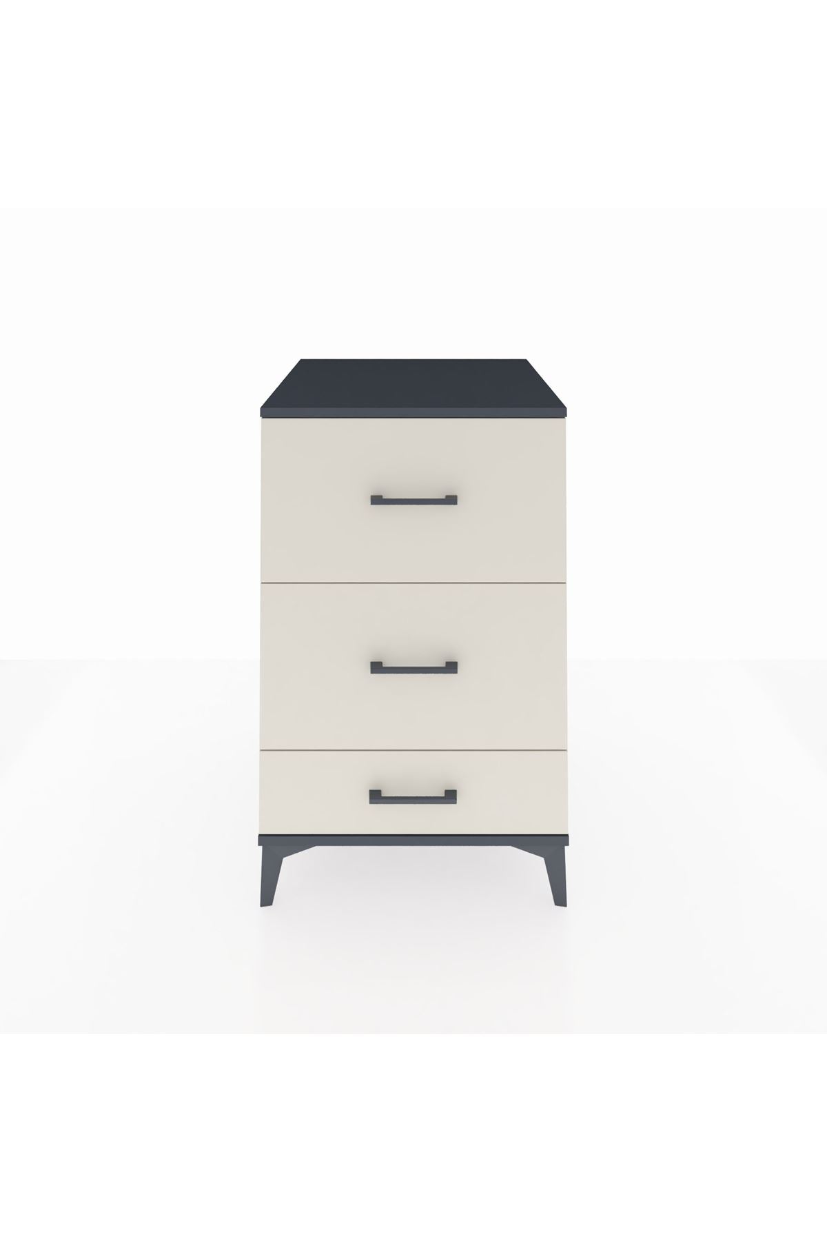 Kronos Komodin 3 Çekmeceli 60x59x96 - S80M012V4C