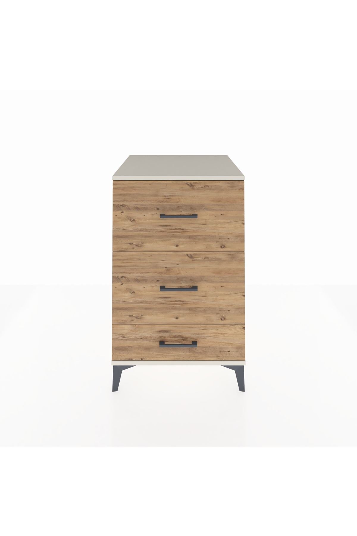 Kronos Komodin 3 Çekmeceli 60x59x96 - S80M012V3C