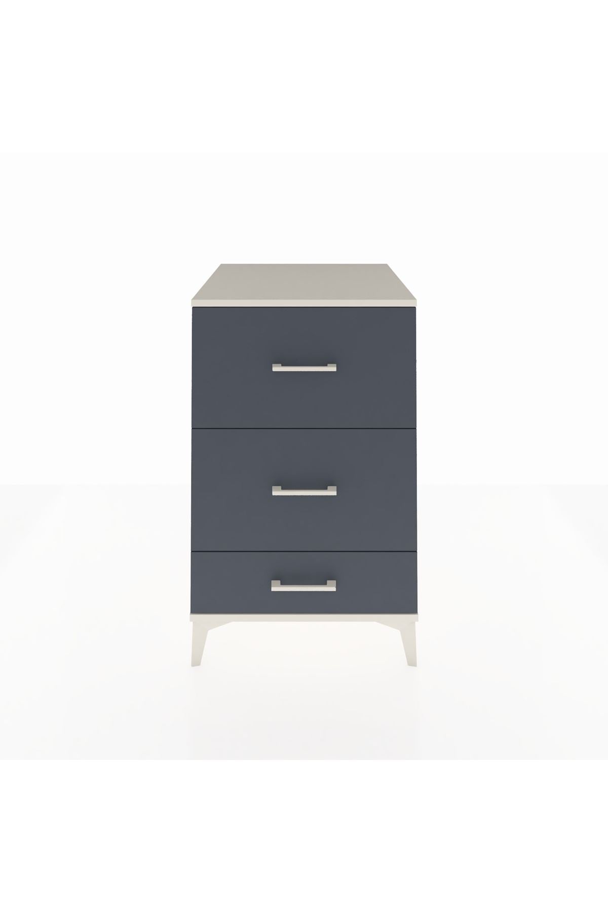 Kronos Komodin 3 Çekmeceli 60x59x96 - S80M012V2C