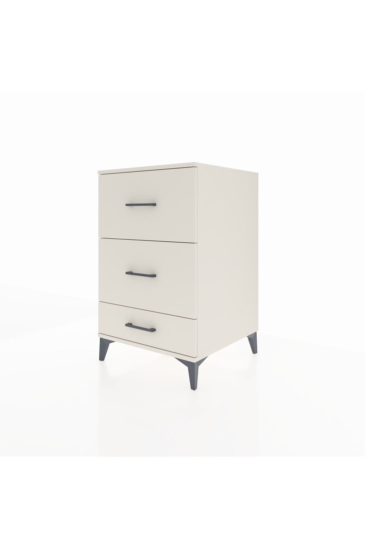 Kronos Komodin 3 Çekmeceli 60x59x96 - S80M012V1C