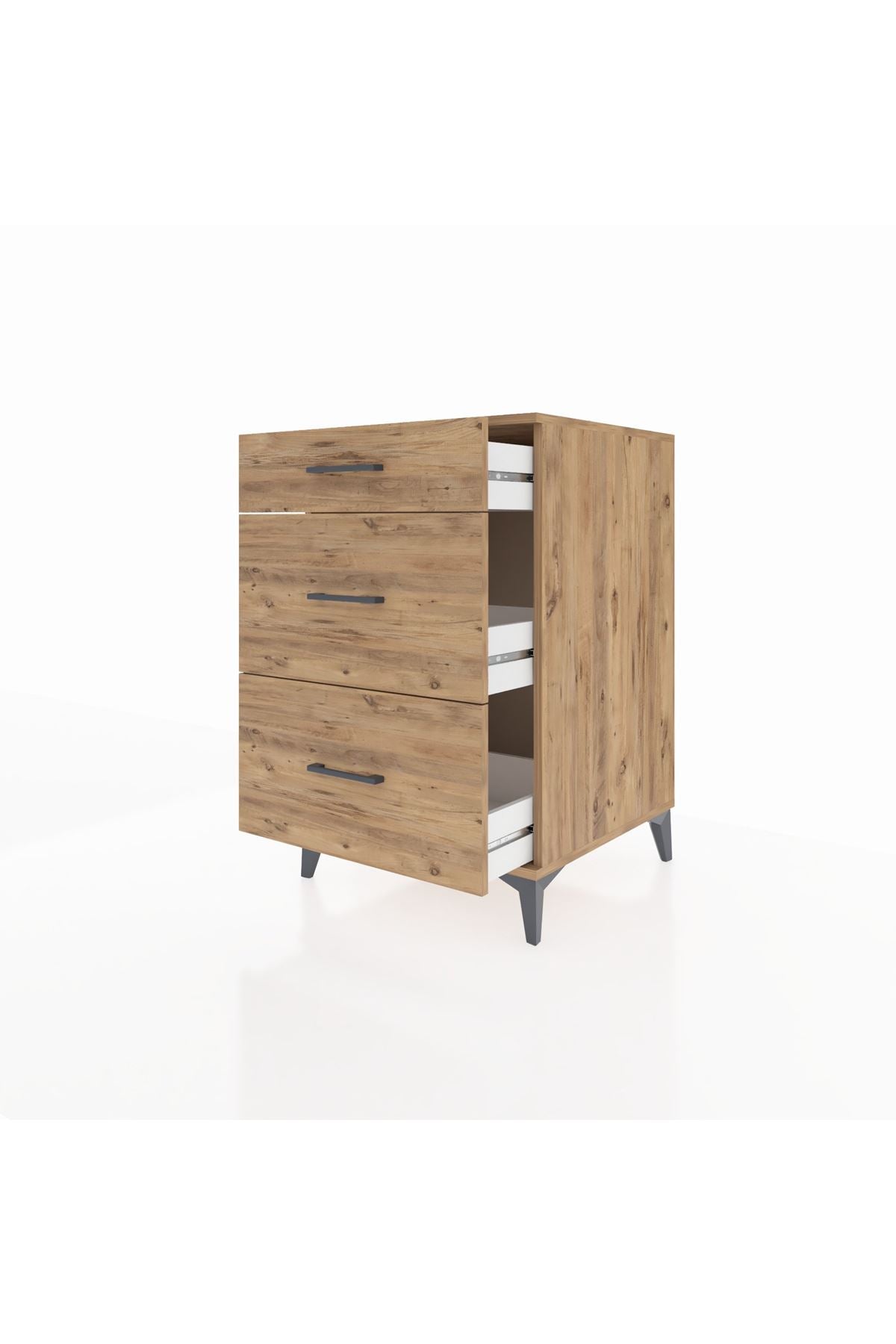 Kronos Komodin 3 Çekmeceli 60x59x96 - S80M011V9C