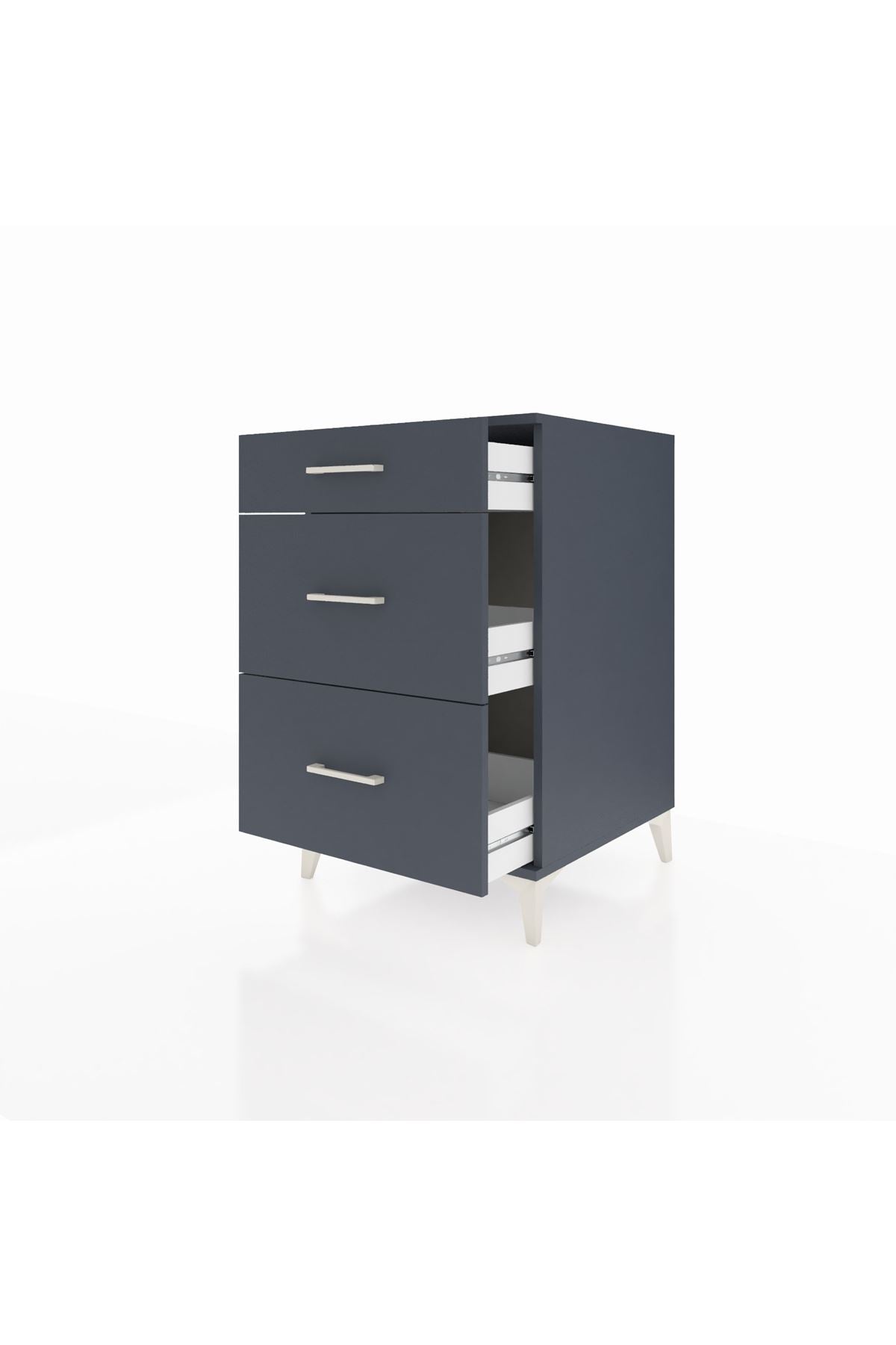 Kronos Komodin 3 Çekmeceli 60x59x96 - S80M011V5C
